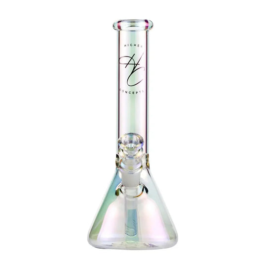 Higher Concepts Small Beaker Bong 25cm - Iridescent