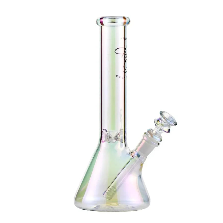 Higher Concepts Small Beaker Bong 25cm - Iridescent